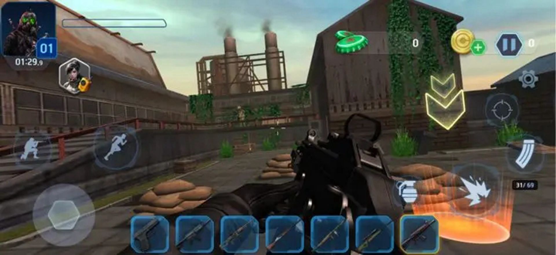 星星和疤痕- 枪支游戏