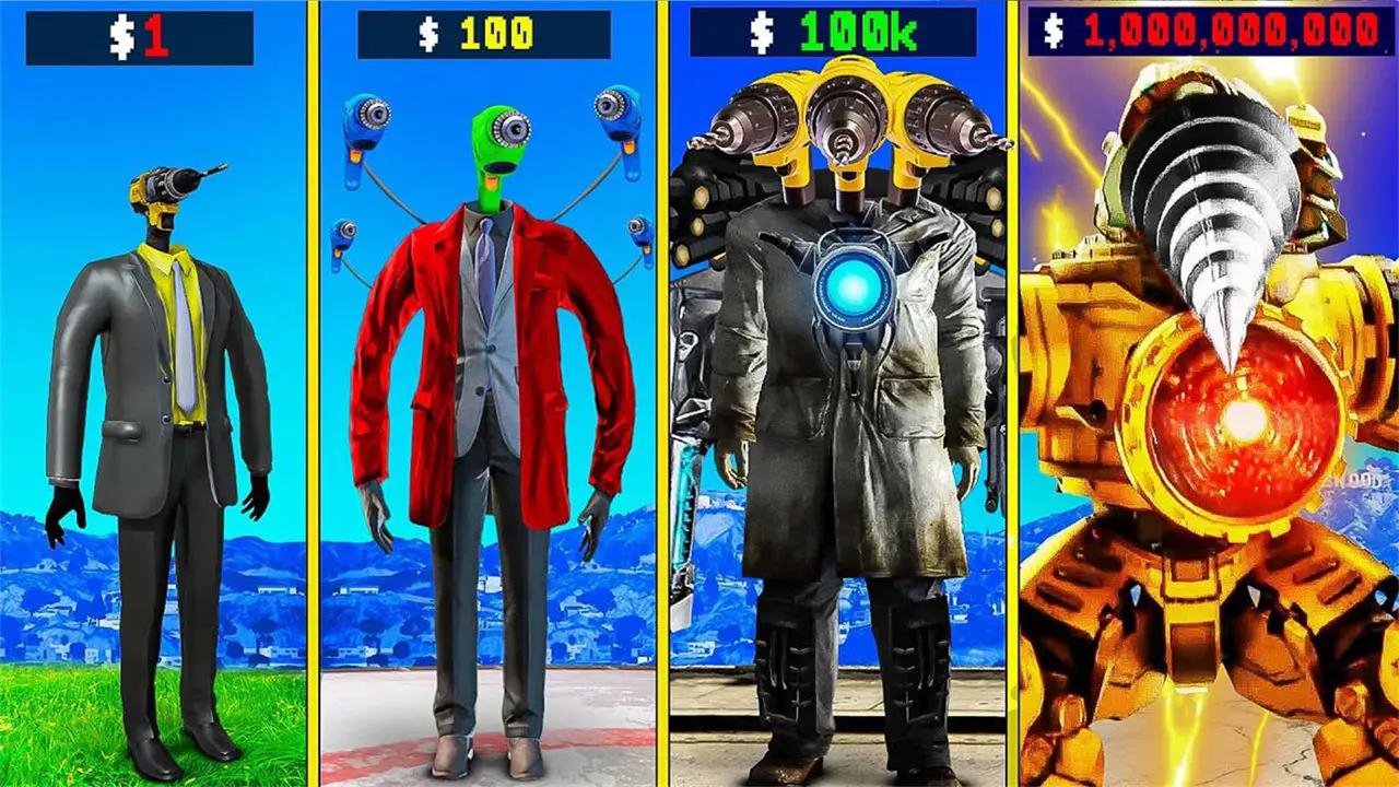 泰坦巨型时钟人