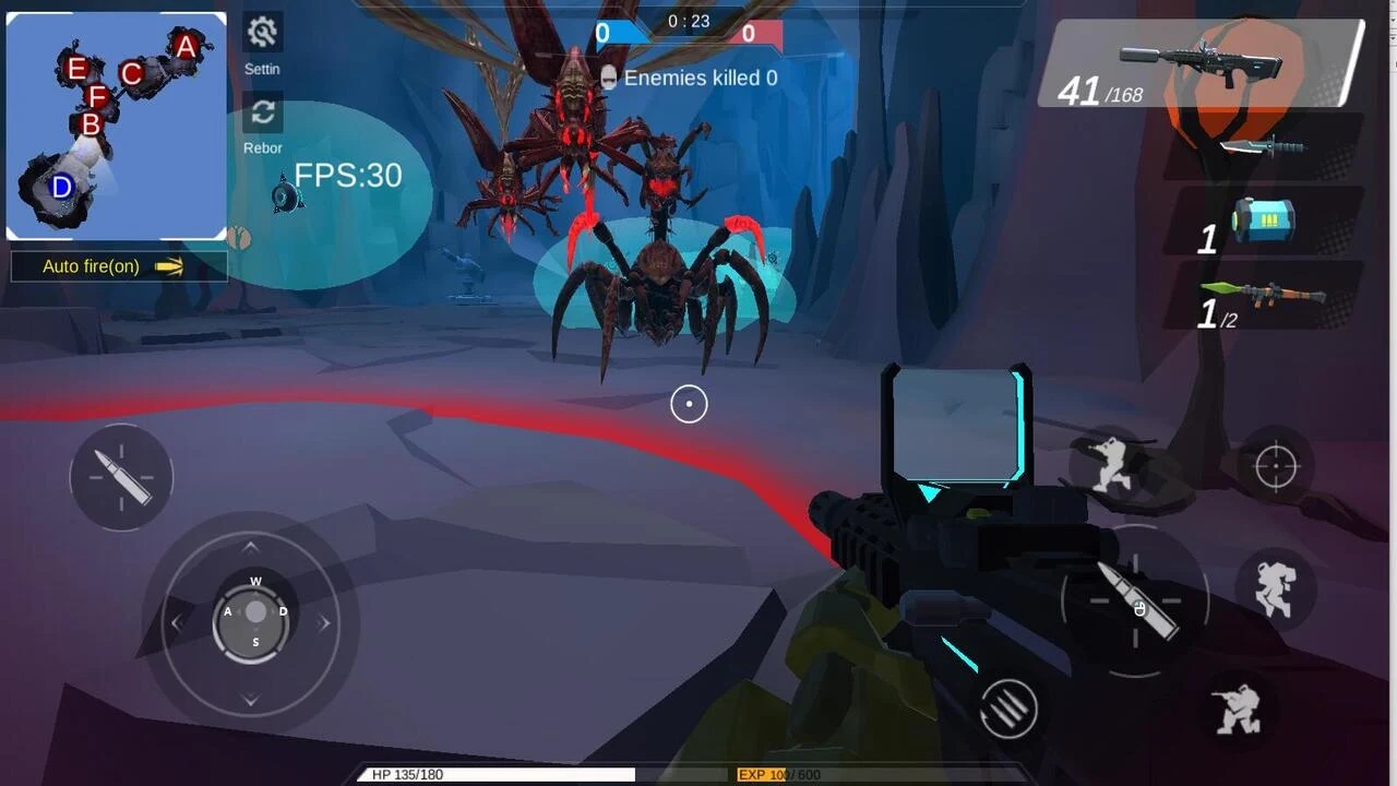 外星人大战机器人（辅助菜单）