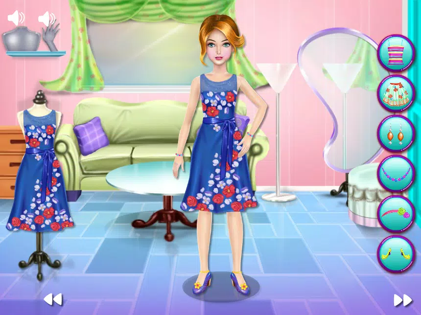 女孩美容和装扮游戏