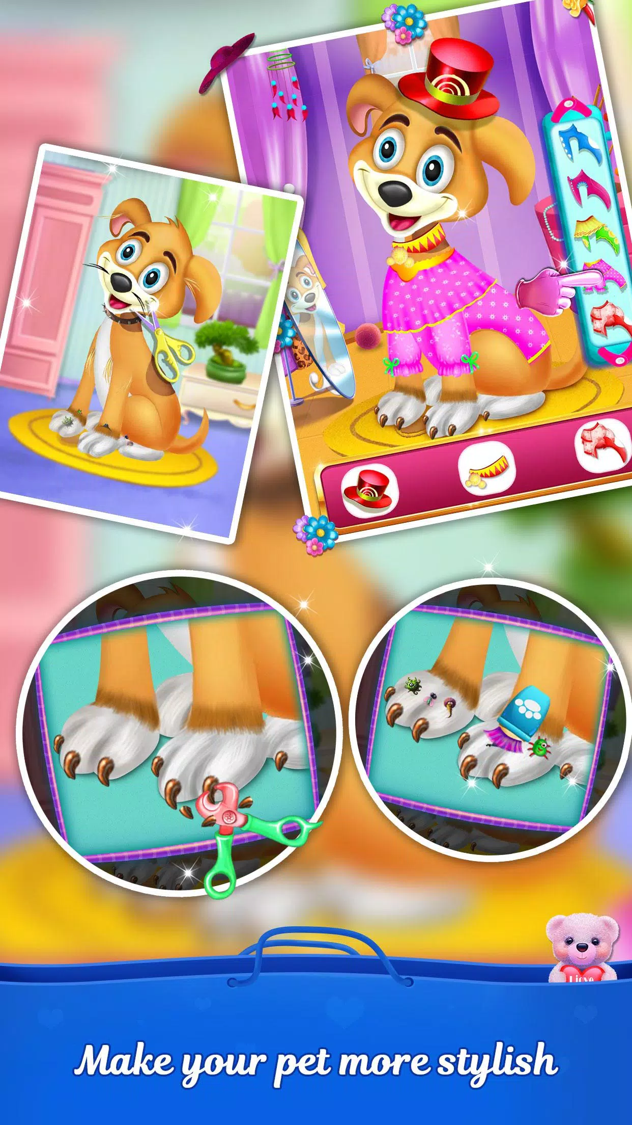 购物狂女孩时尚