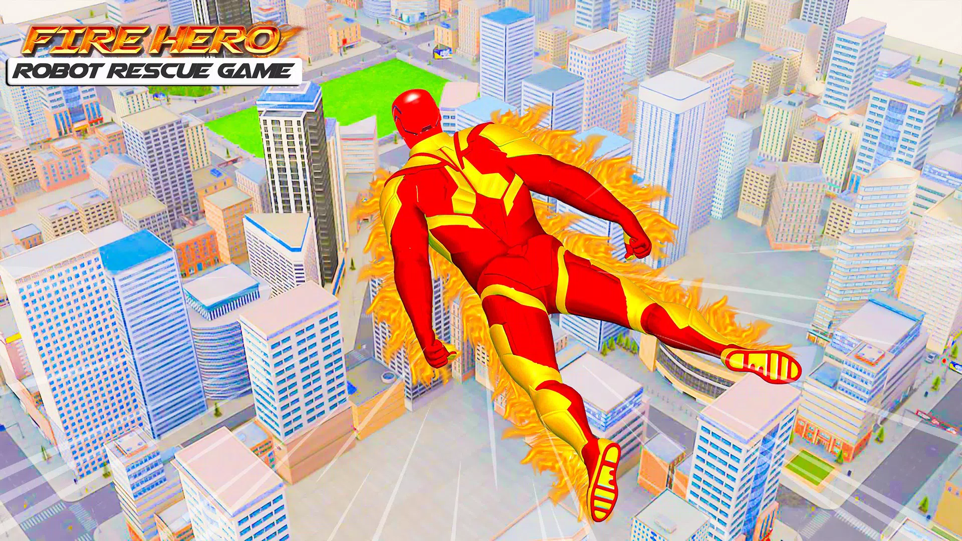 火焰英雄3D:超级英雄游戏