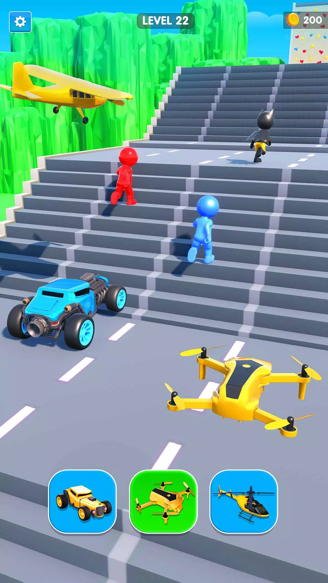 形状变化：改变比赛