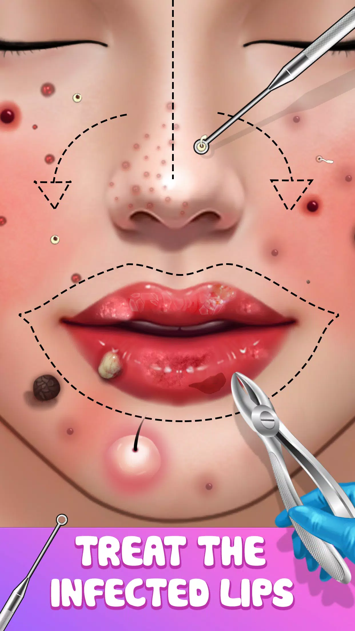 化妆游戏和女孩游戏