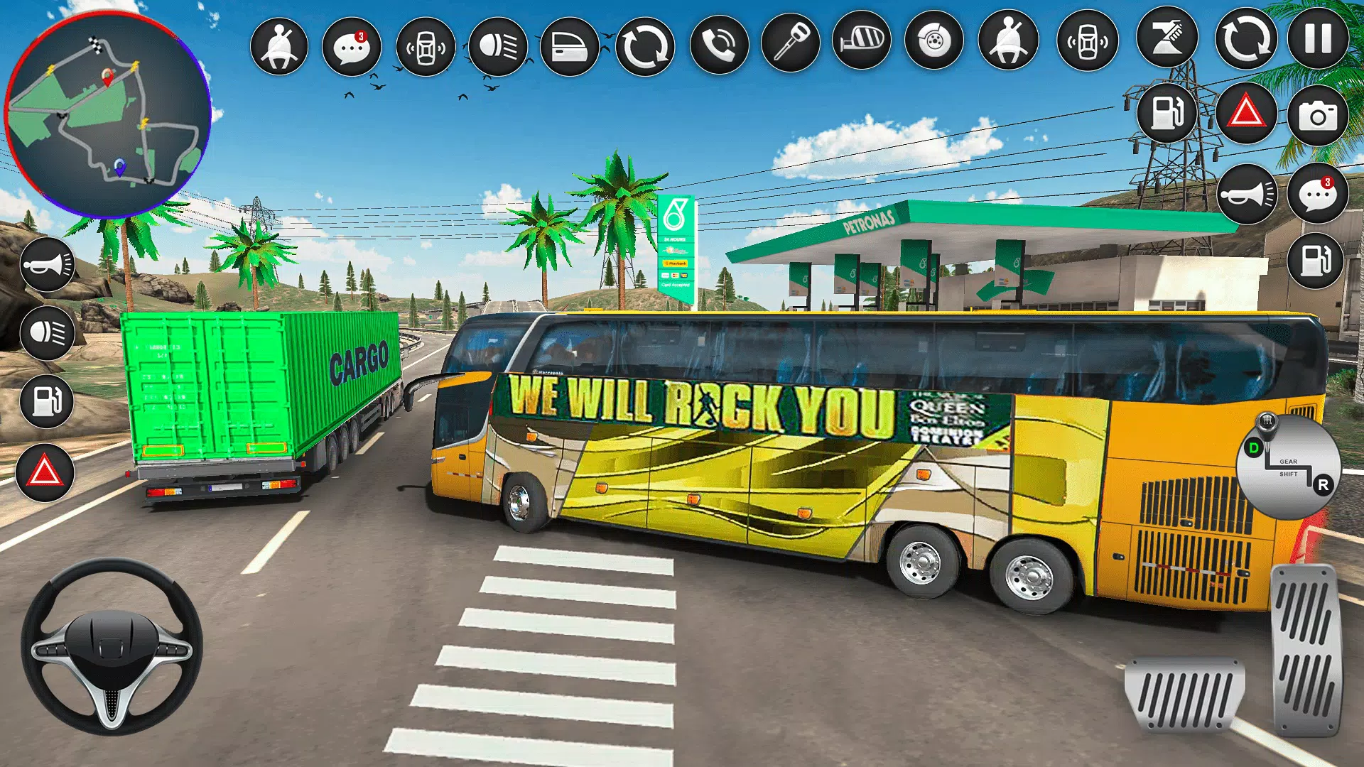 教练巴士模拟器城市驱动器 教练巴士模拟器城市驱动器