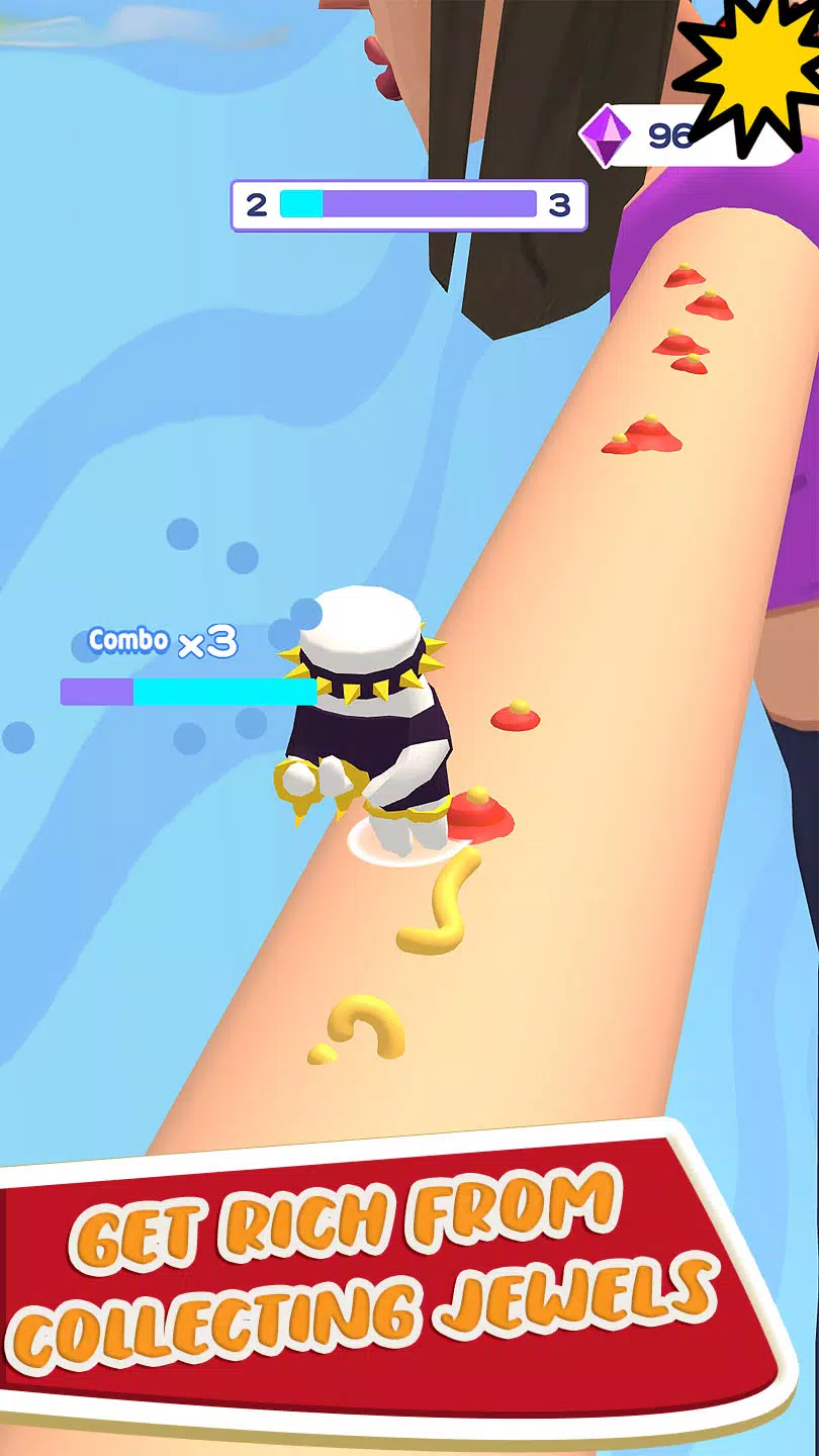 Pimple Squeezer Run Pop Popper