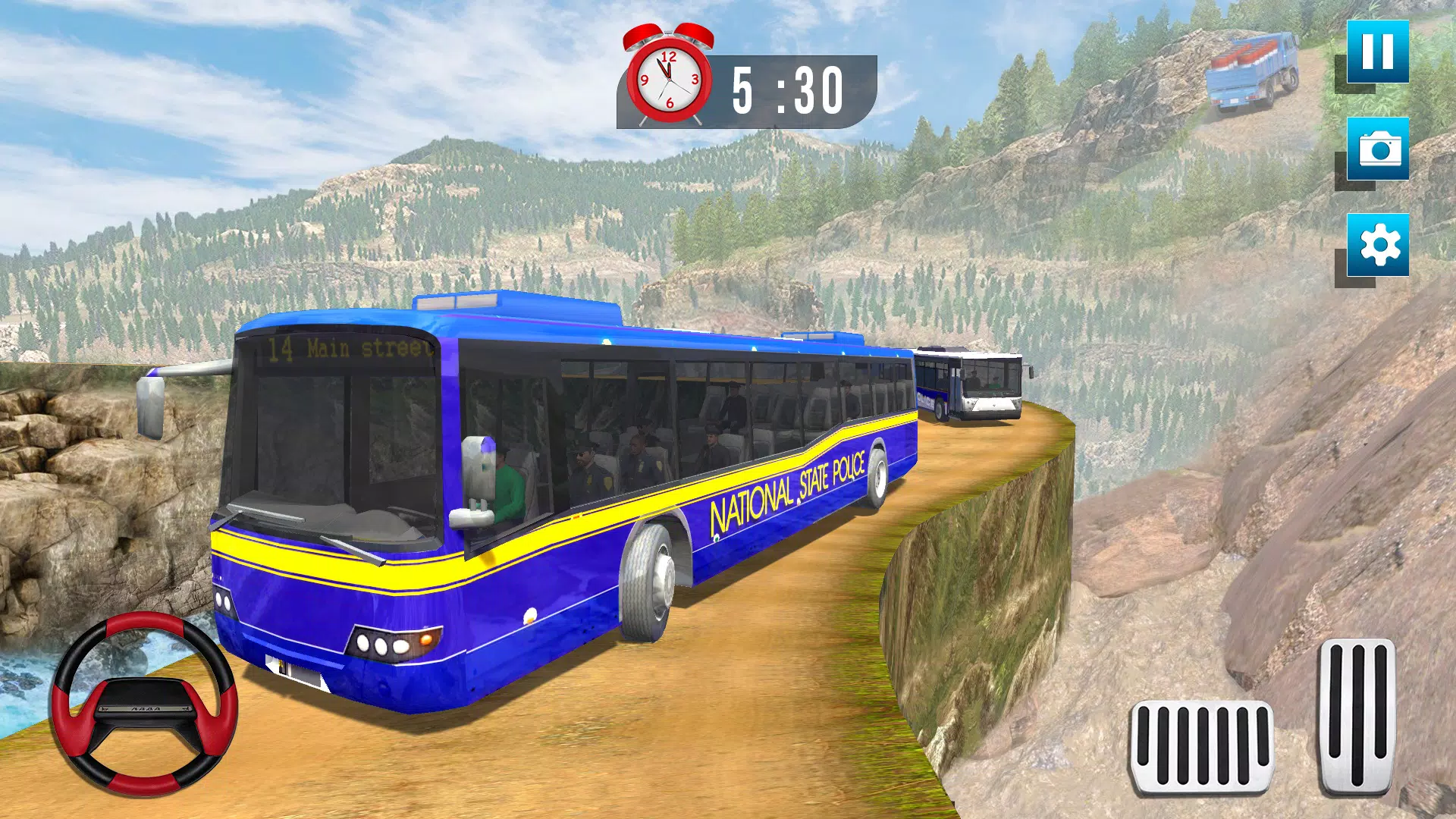 警用巴士游戏巴士模拟器