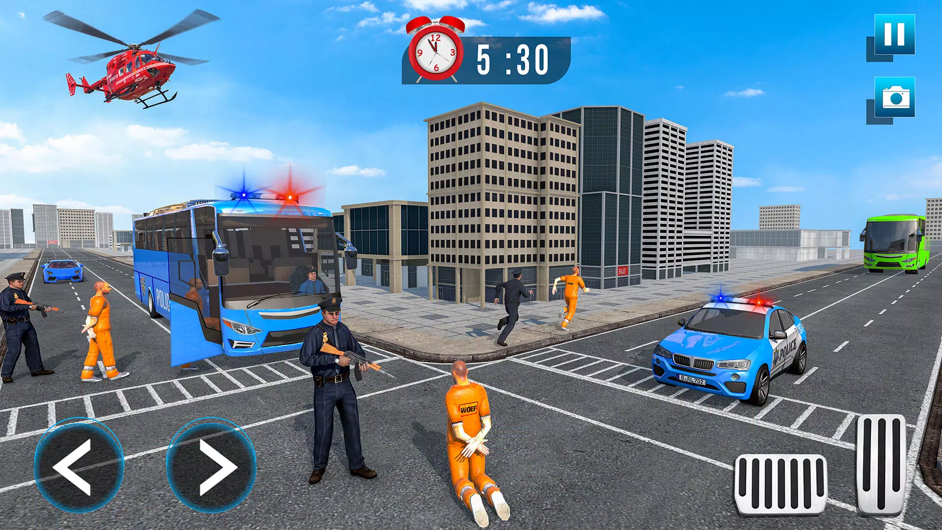 警用巴士游戏巴士模拟器