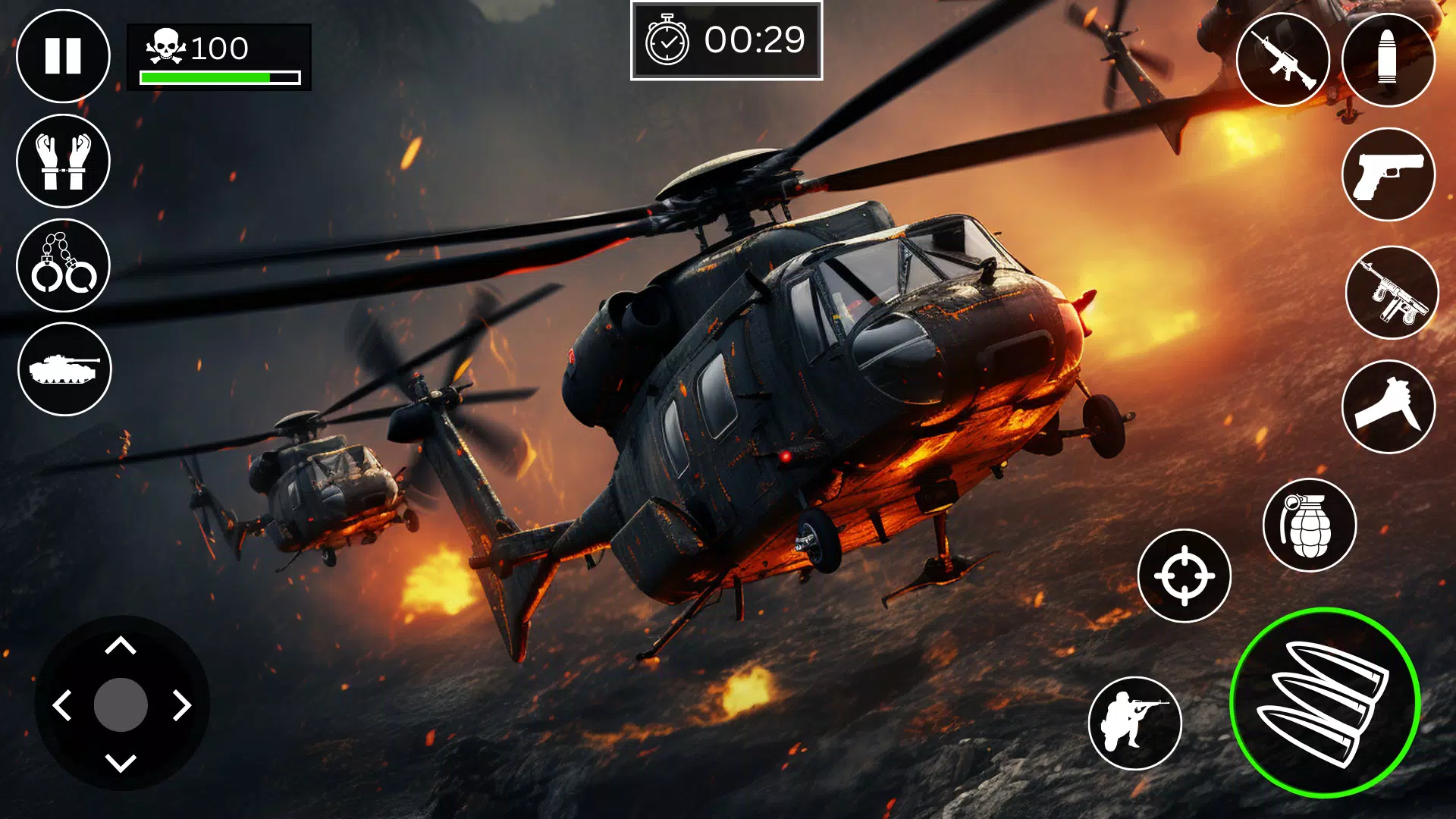 突击狙击手射击枪