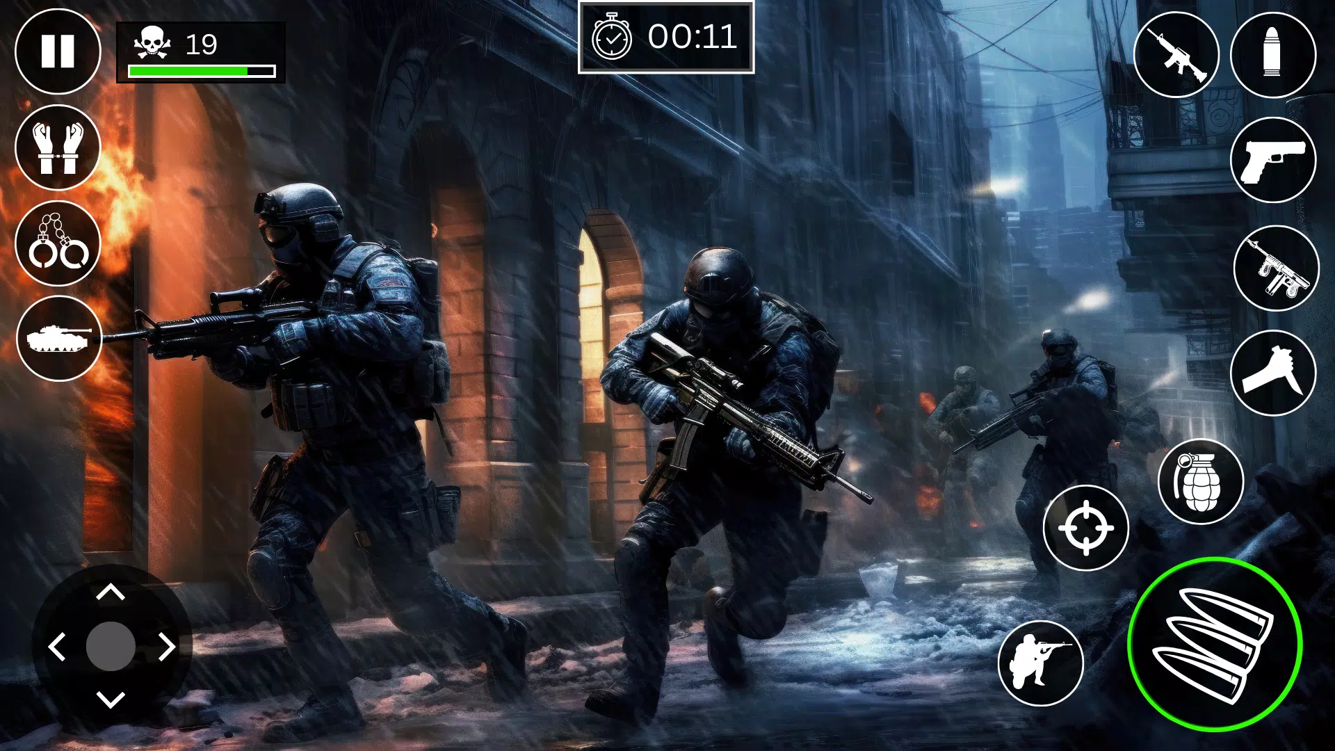 突击狙击手射击枪