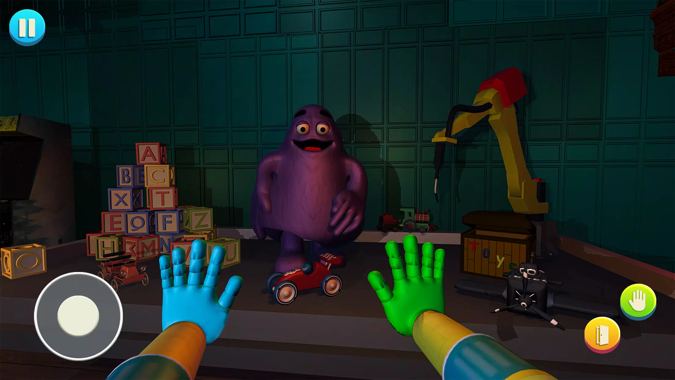 玩具厂里的怪物