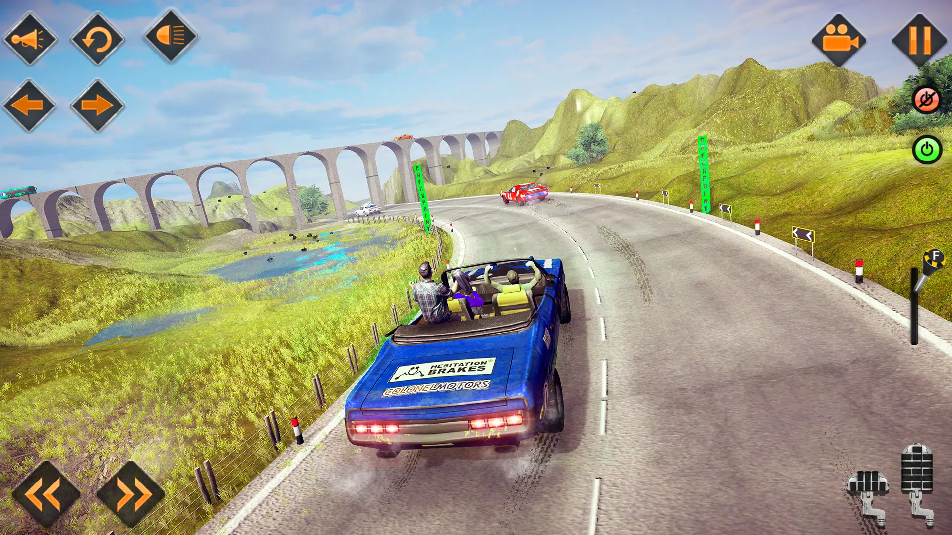 肌肉车驾驶3D模拟器