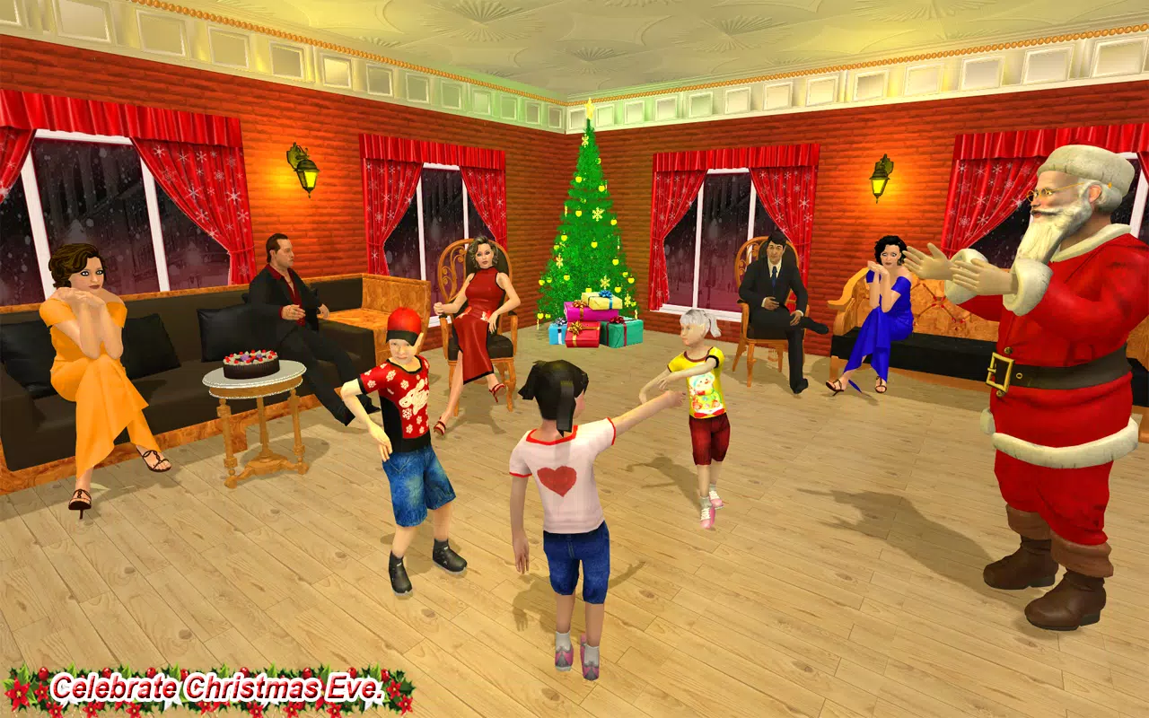 圣诞飞行圣诞老人礼物 圣诞飞行圣诞老人礼物