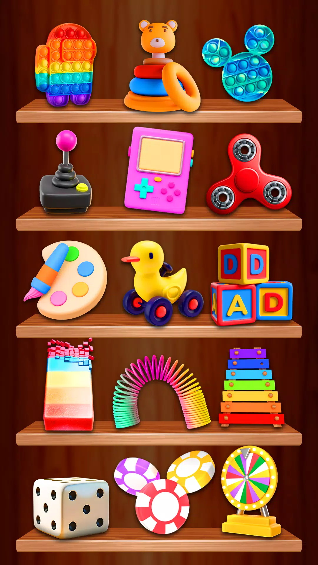 抗压力流行Fidget游戏