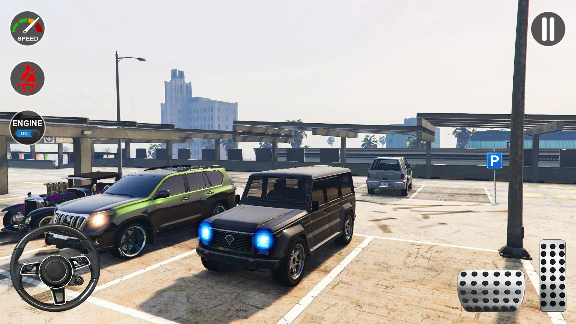 普拉多停车场3D汽车游戏 普拉多停车场3D汽车游戏