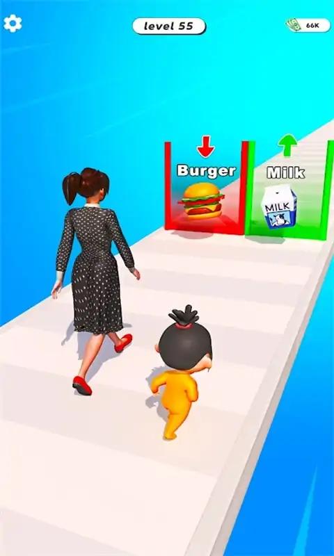 好妈妈和坏妈妈跑酷游戏 好妈妈和坏妈妈跑酷游戏