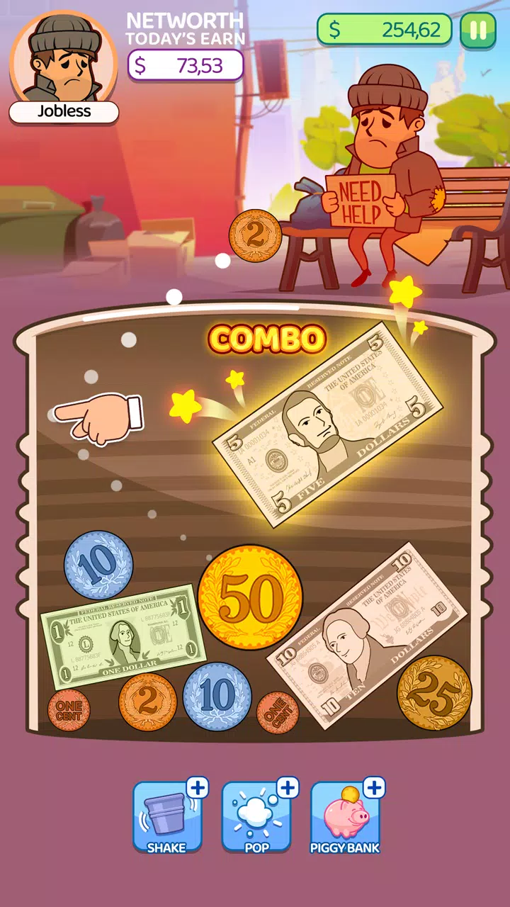 金钱下降：帮助街头花花公子