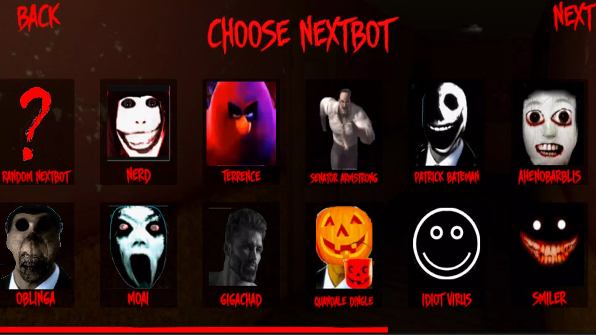 Nextbots追逐恐怖游戏