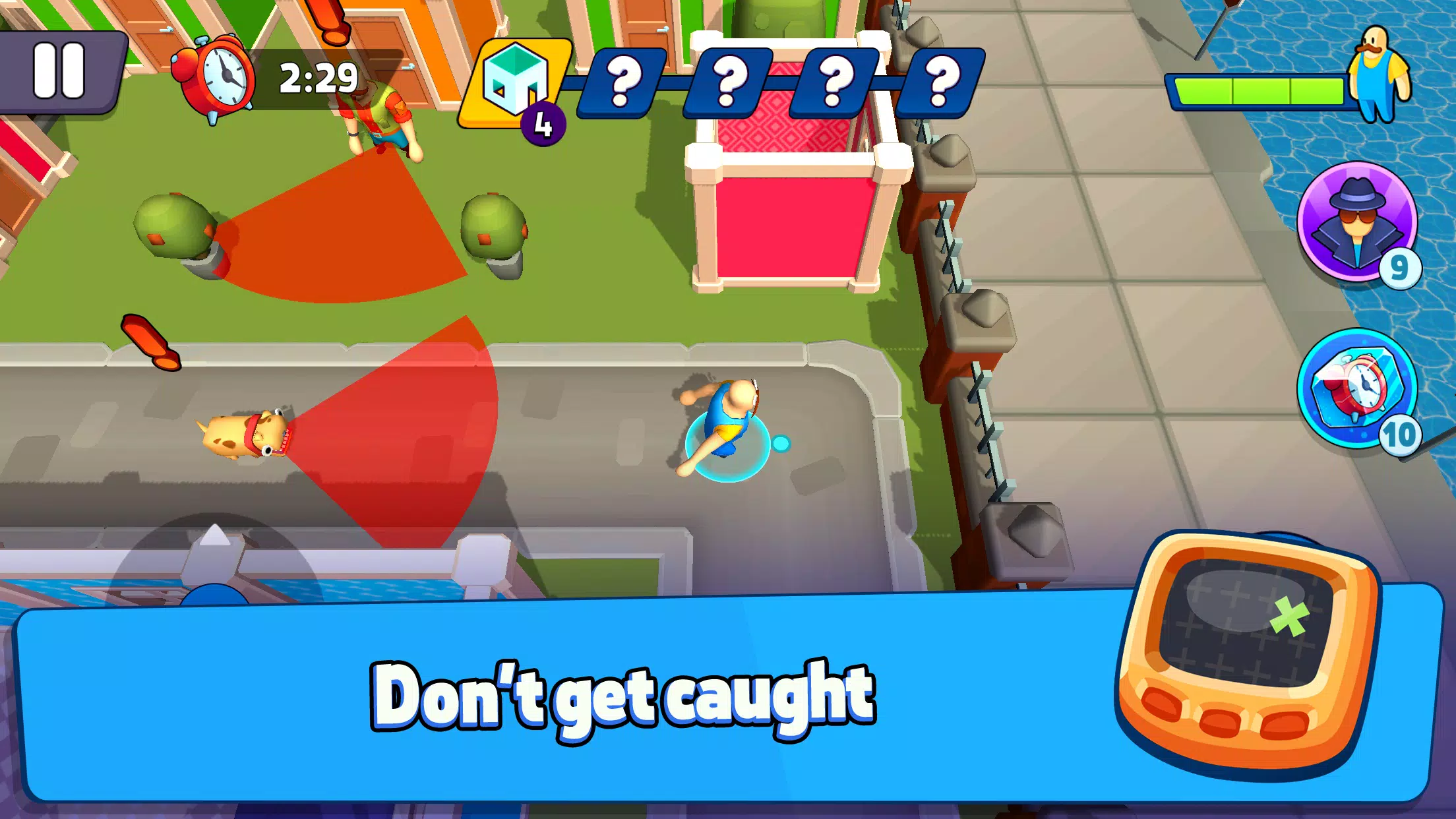 抓跑：游乐场谜题