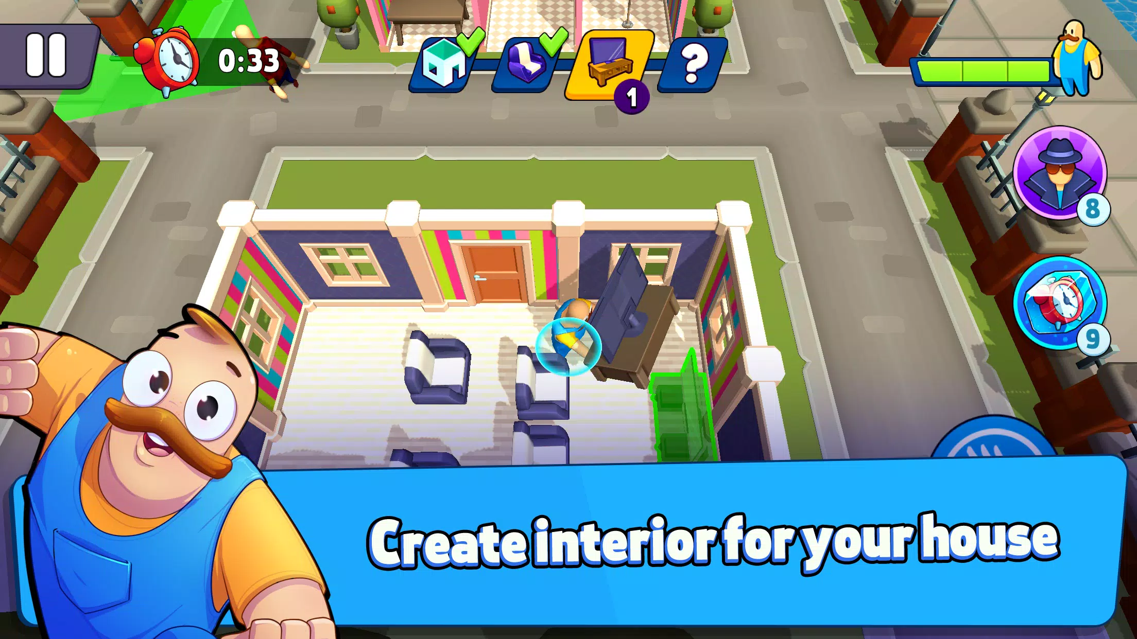 抓跑：游乐场谜题