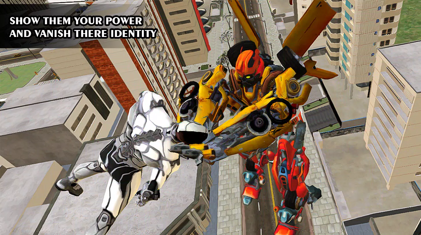 飞行机器人汽车改造战争