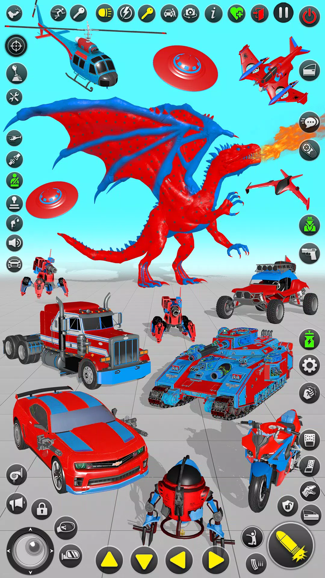 恐龙 车 机器人 转换