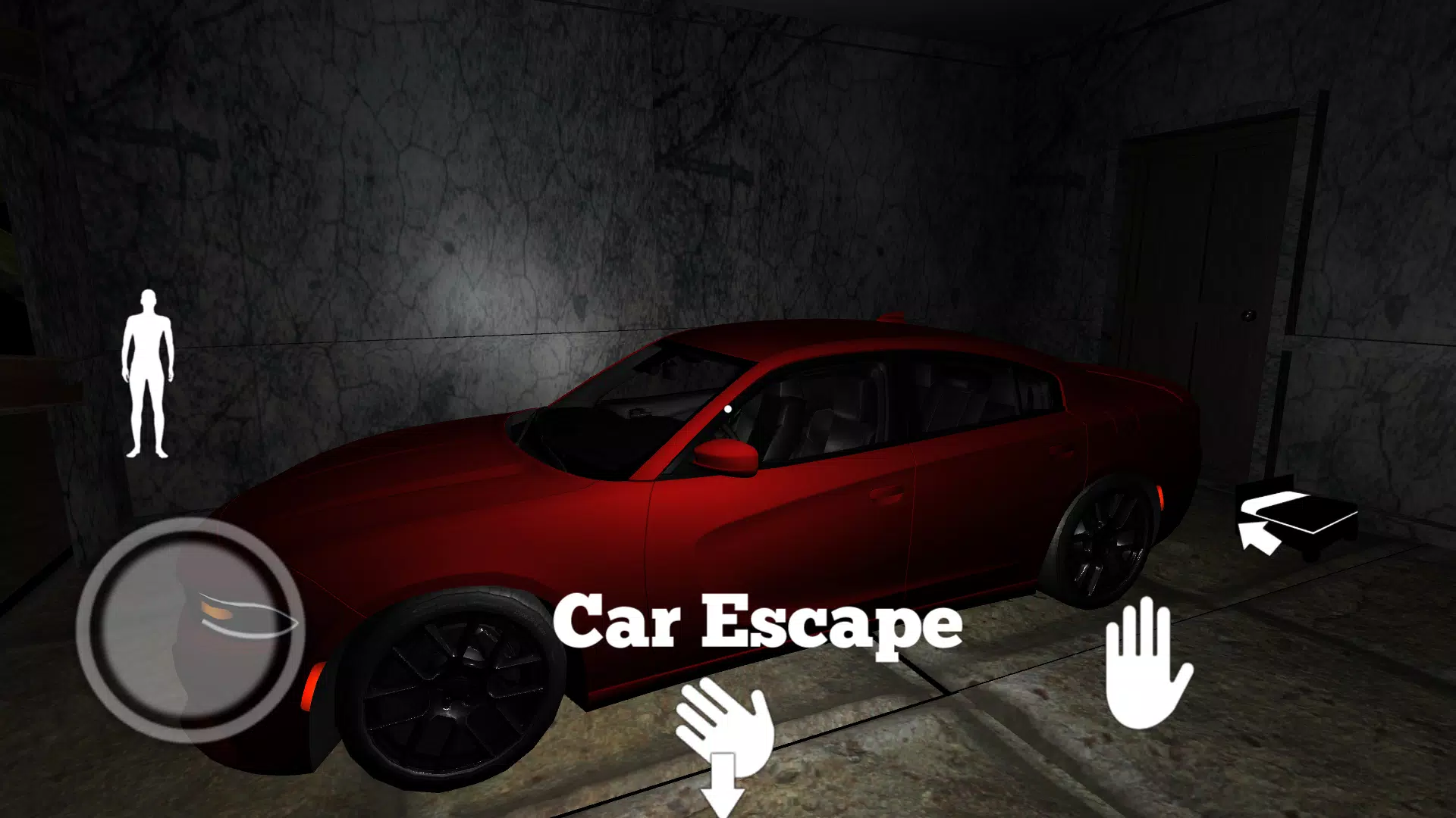 黑暗的房子弧形可怕的女人