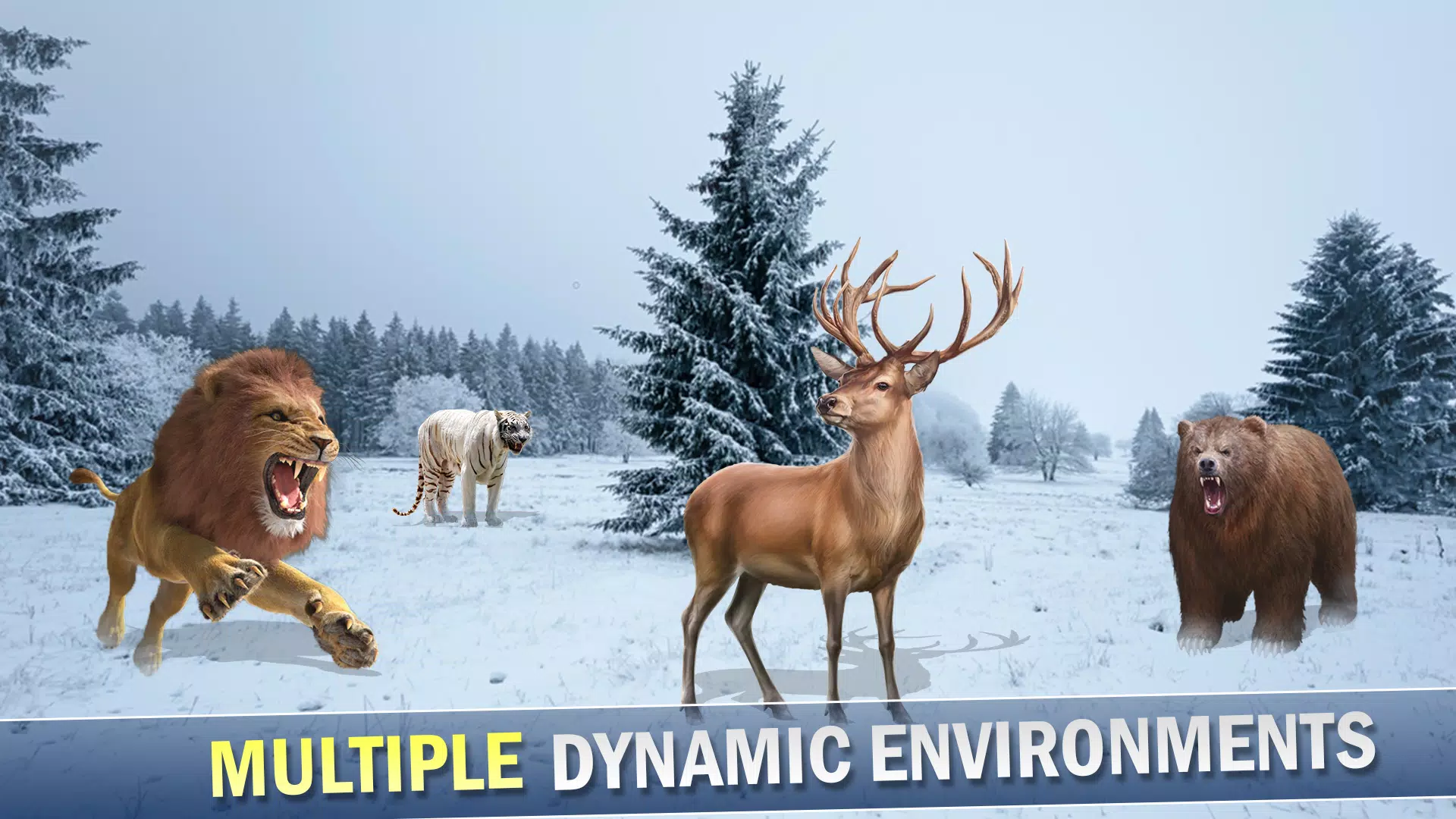 动物狩猎枪游戏 3D