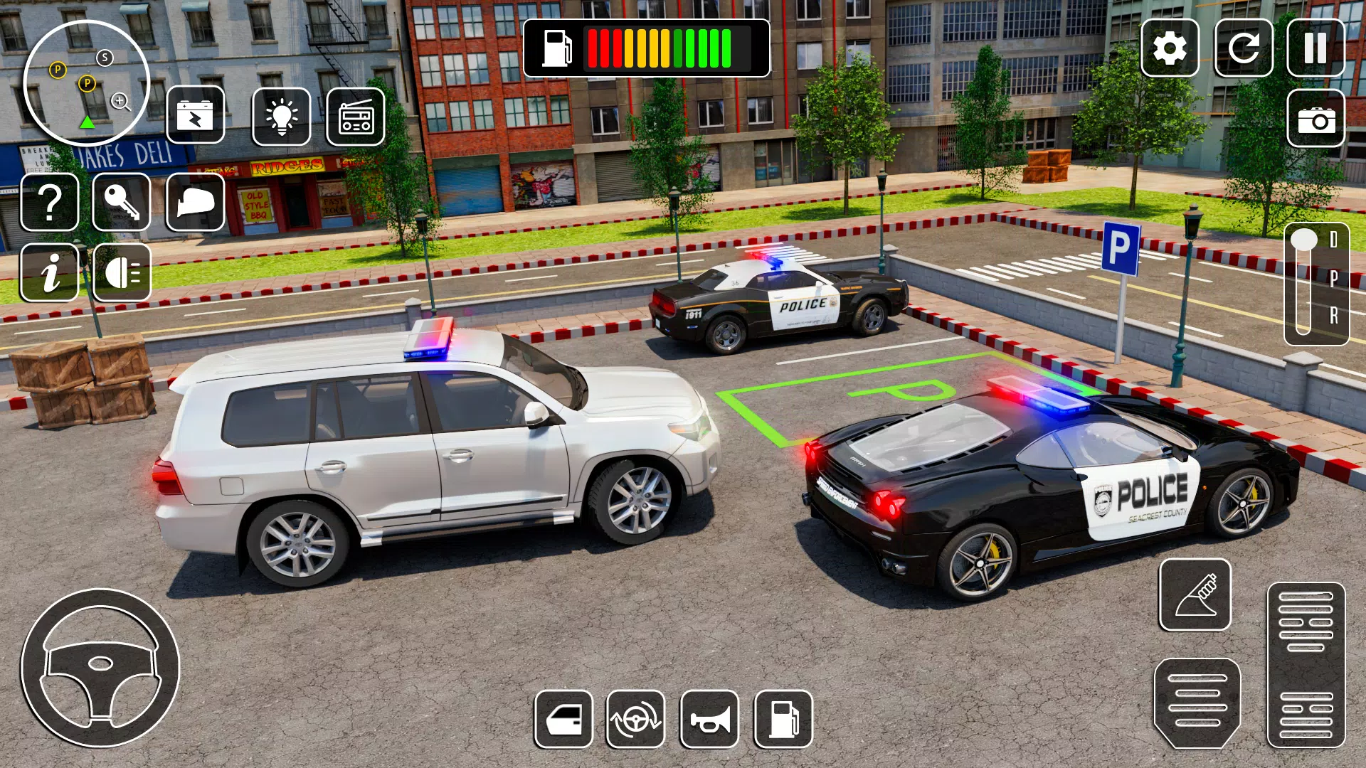 美国警察停车游戏 美国警察停车游戏