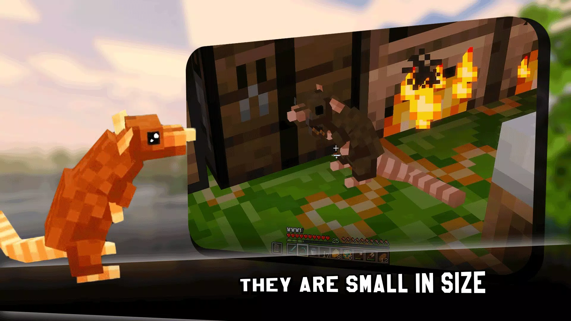 MCPE大鼠暴徒Addon