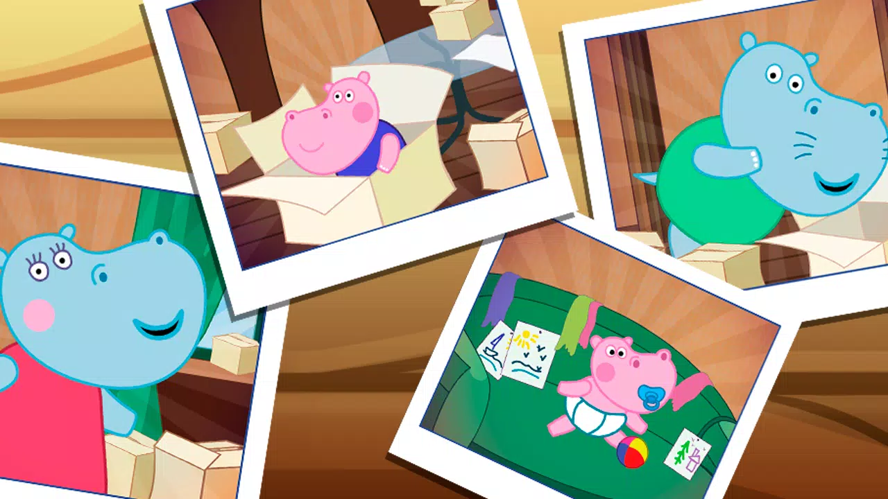 海屋里的河马：儿童隐藏物品