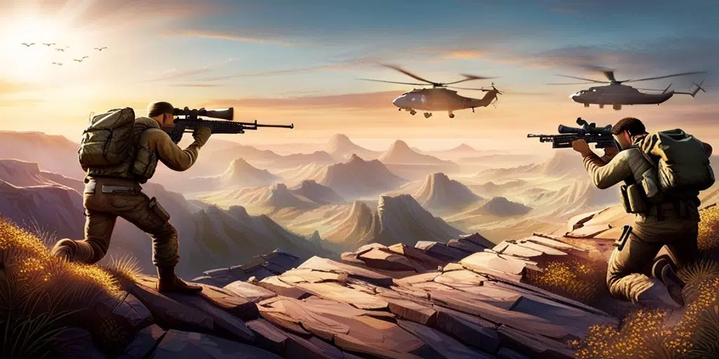 狙击手射击游戏枪支游戏