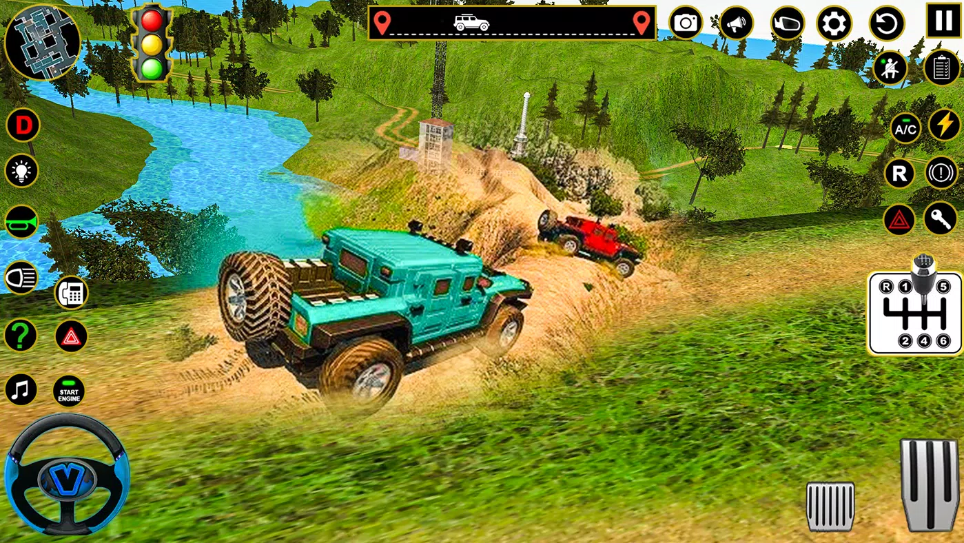 越野车SUV驾驶游戏