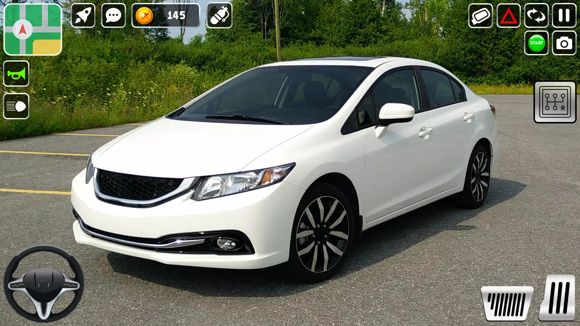 转向汽车驾驶停车