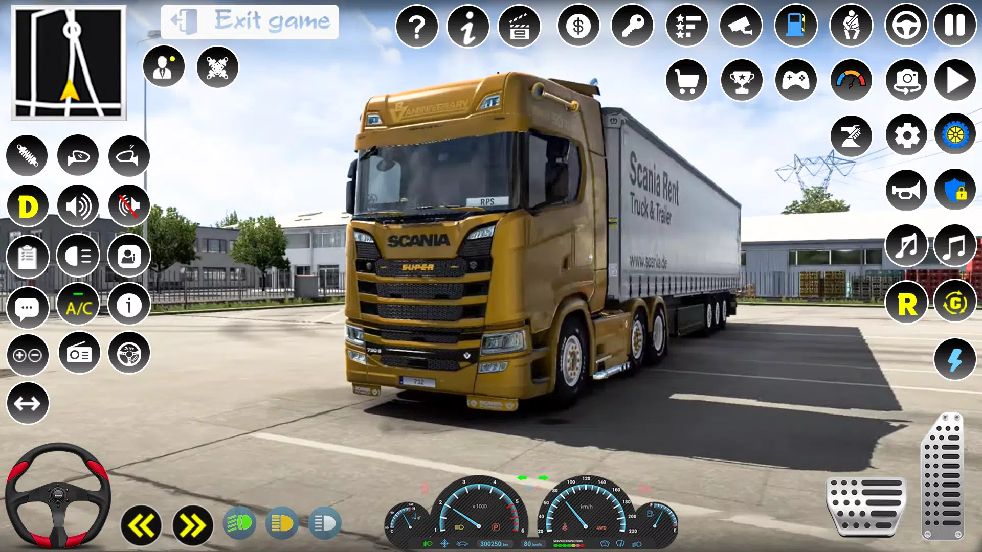 2022 年欧洲卡车驾驶游戏