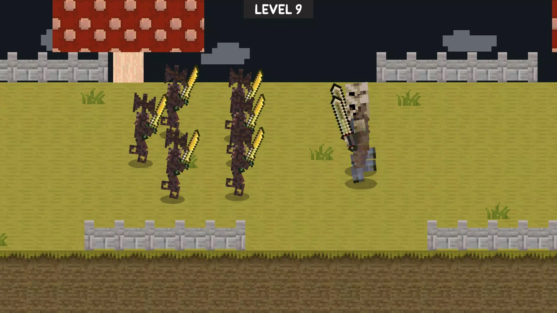 MergeCraft SirenHead vs Skelet