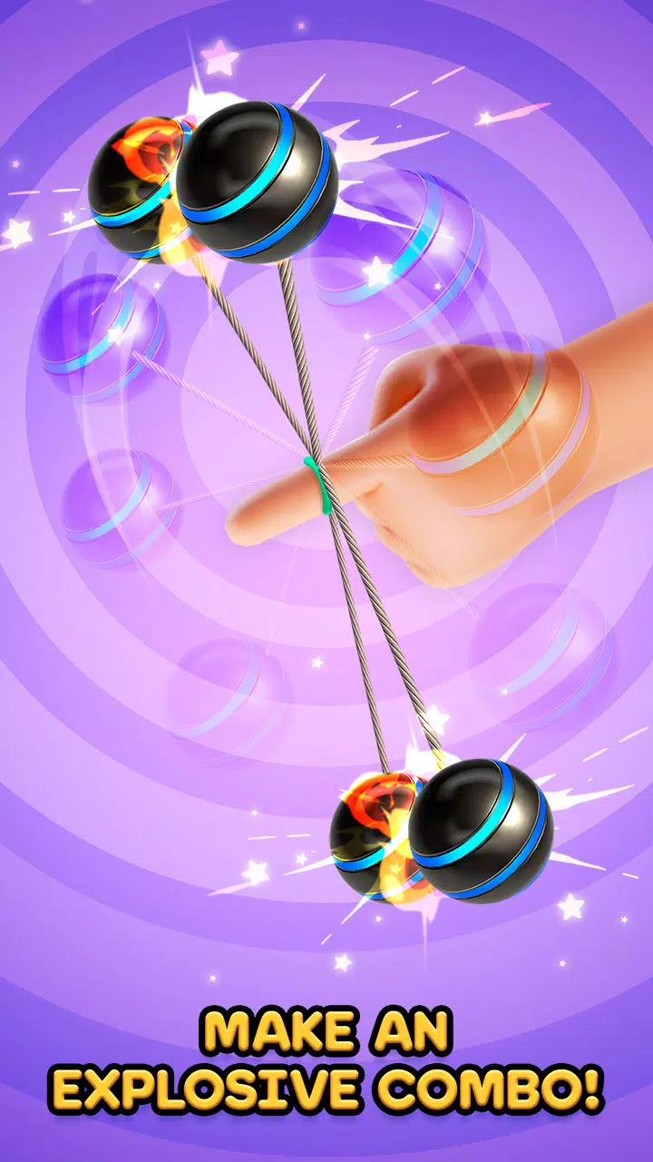 侧面:绳子上的球 侧面:绳子上的球