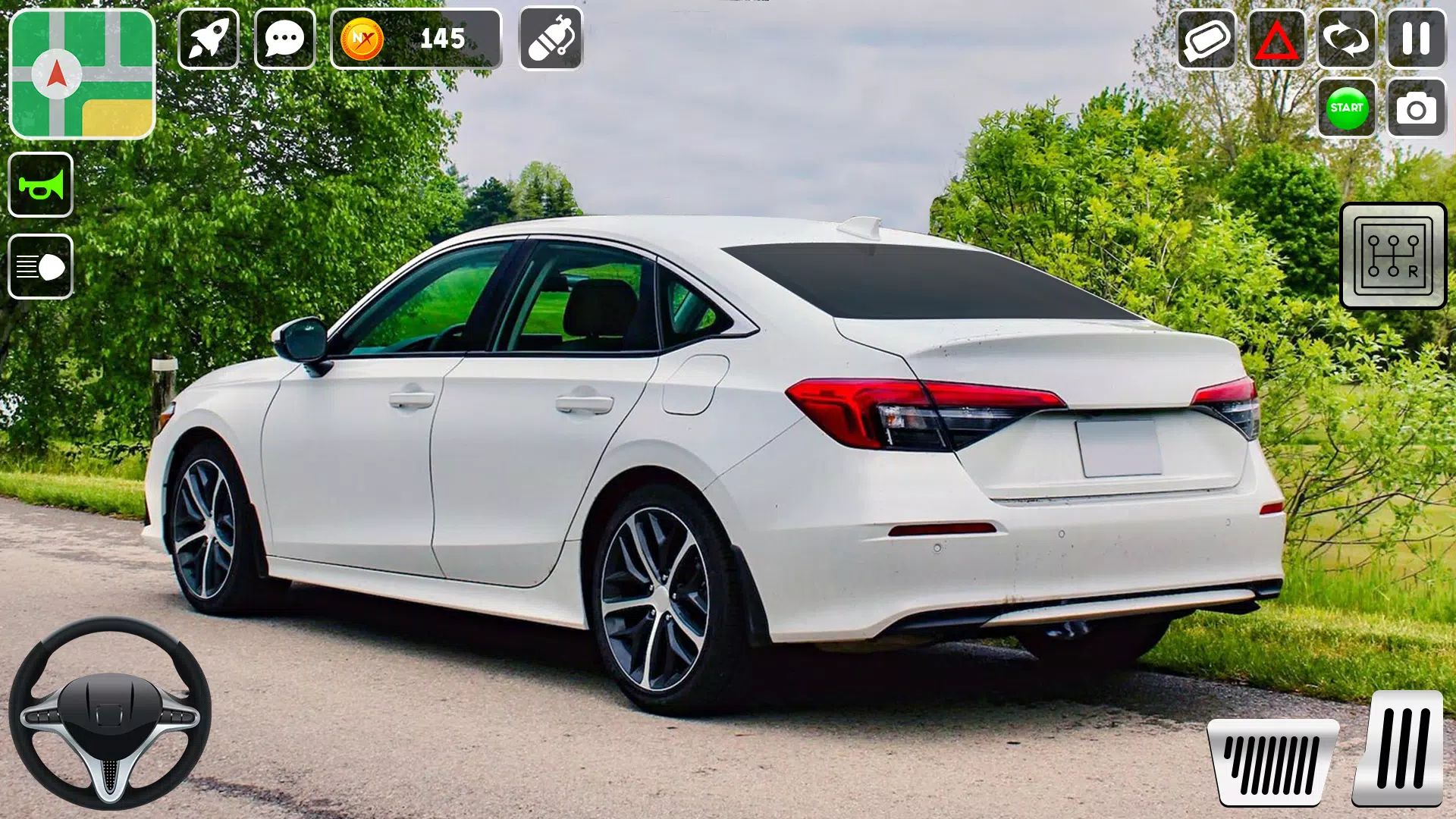 转向汽车驾驶停车