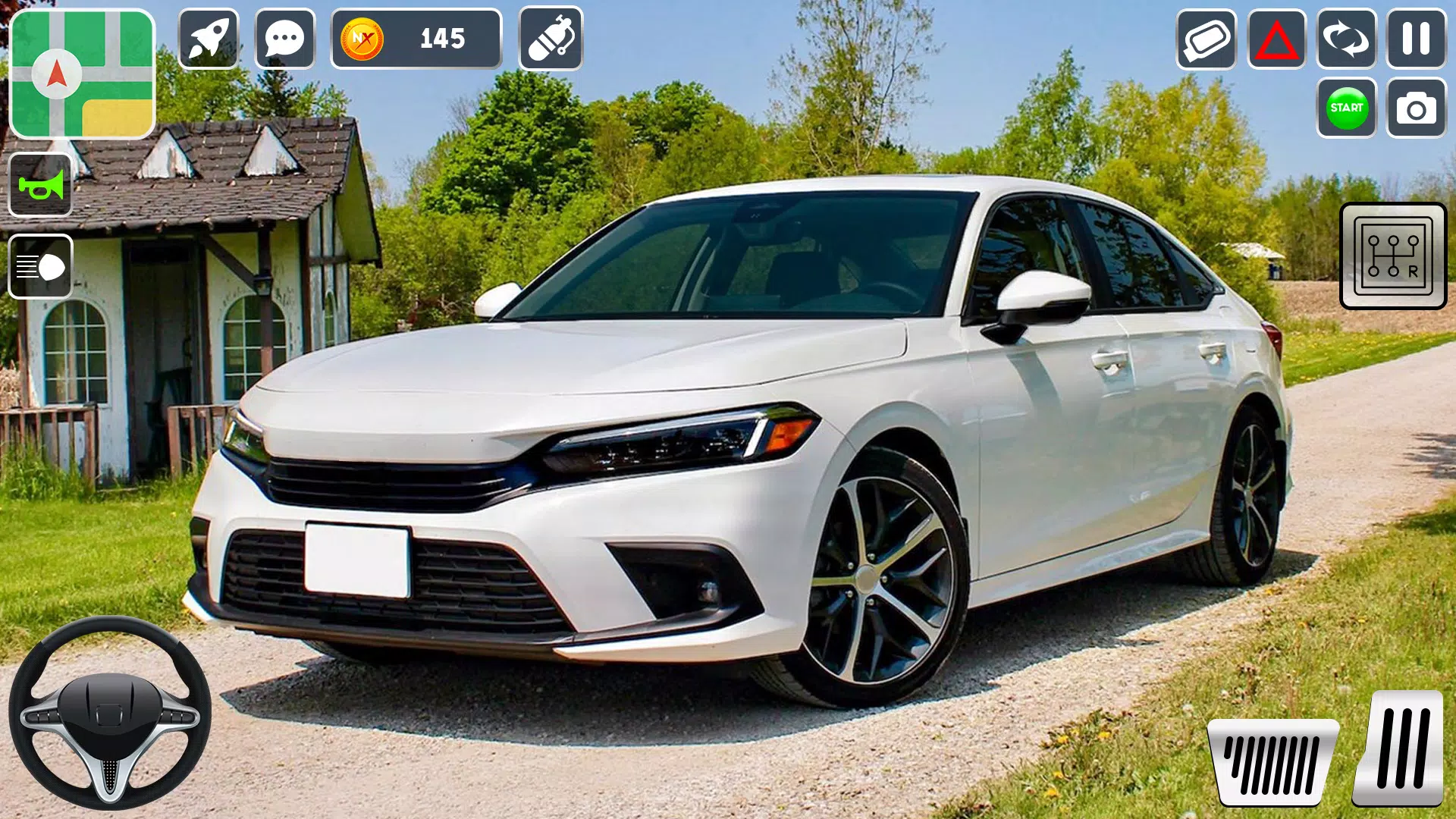 转向汽车驾驶停车