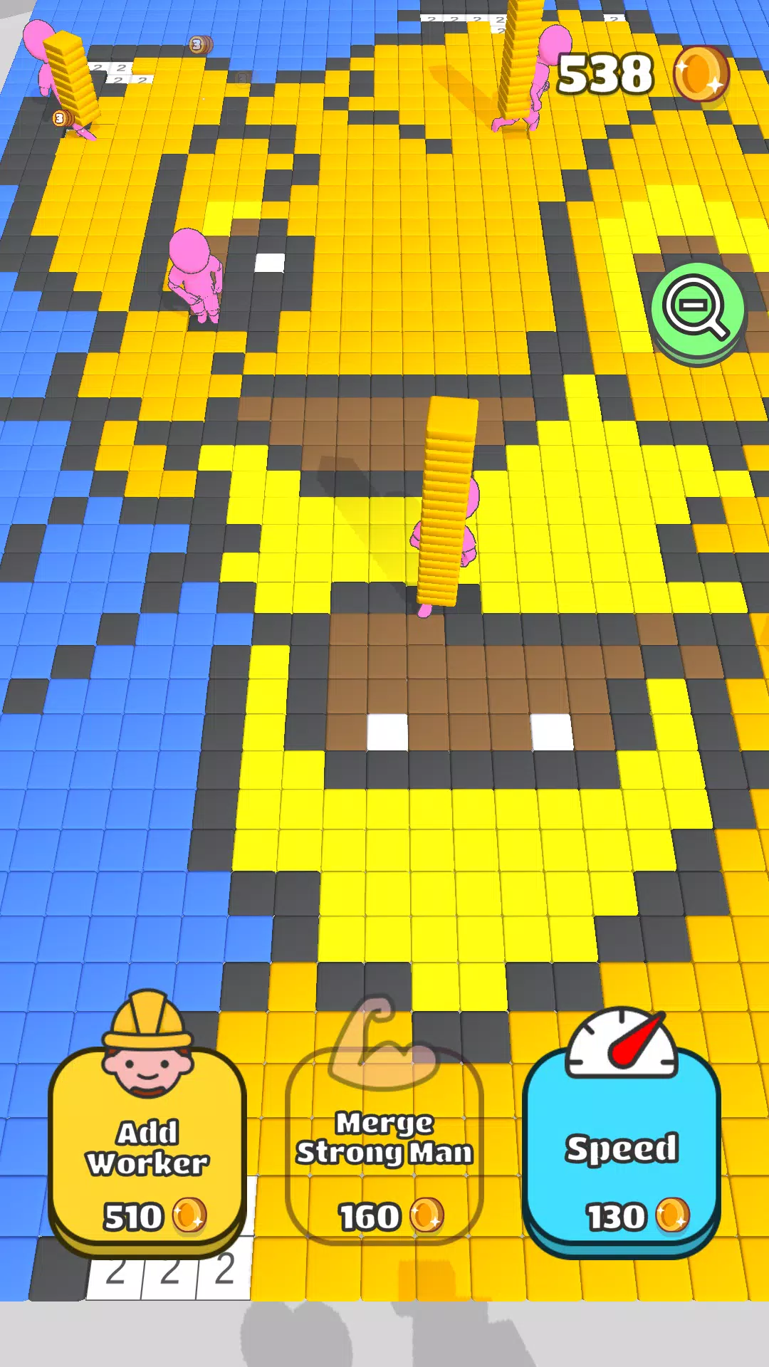 按数字颜色平铺生成器