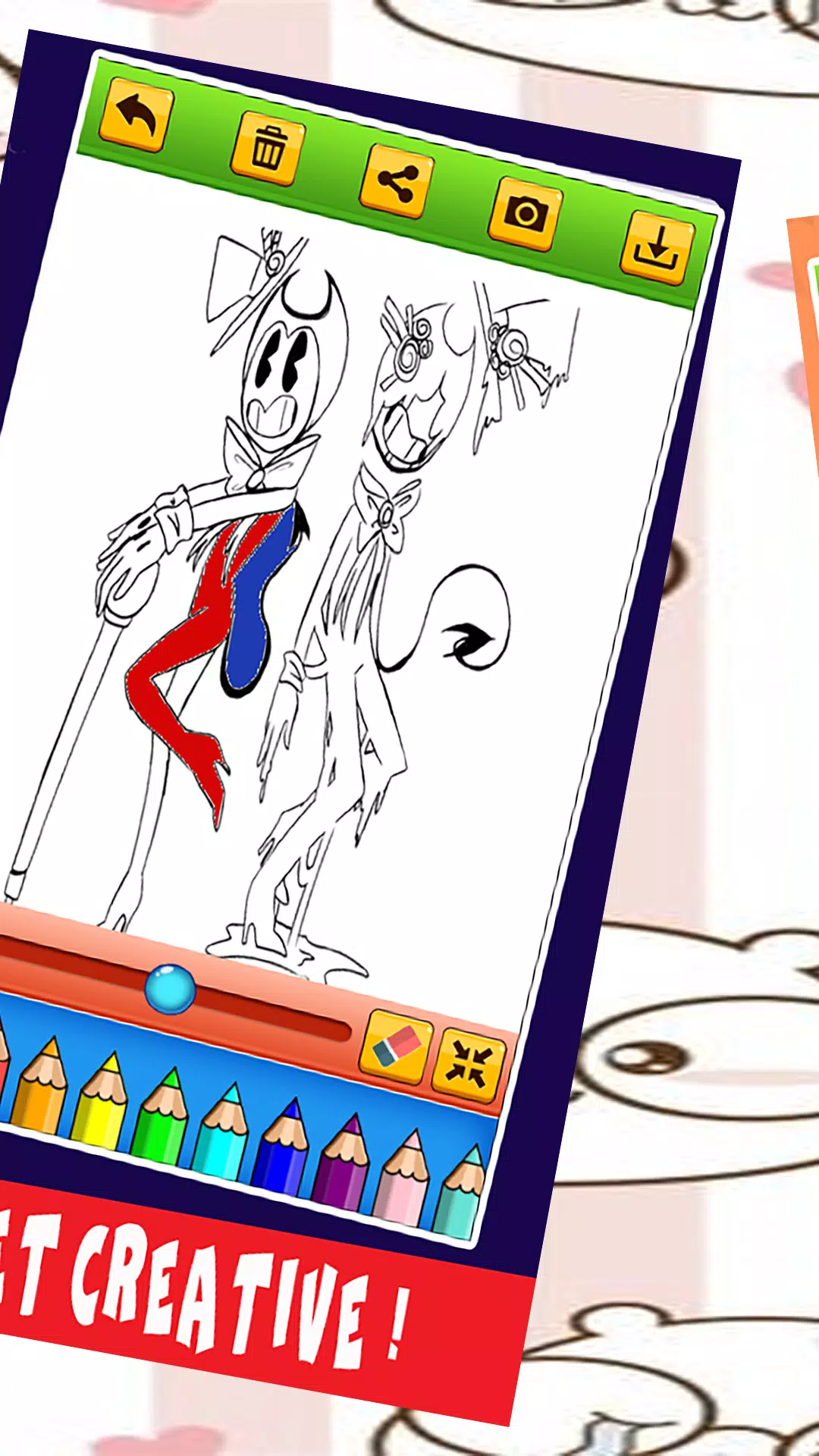 Bandy Book彩色页面