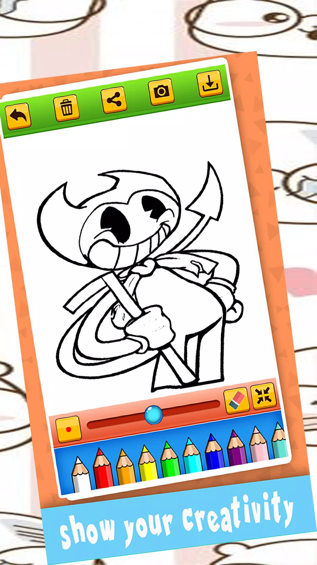 Bandy Book彩色页面