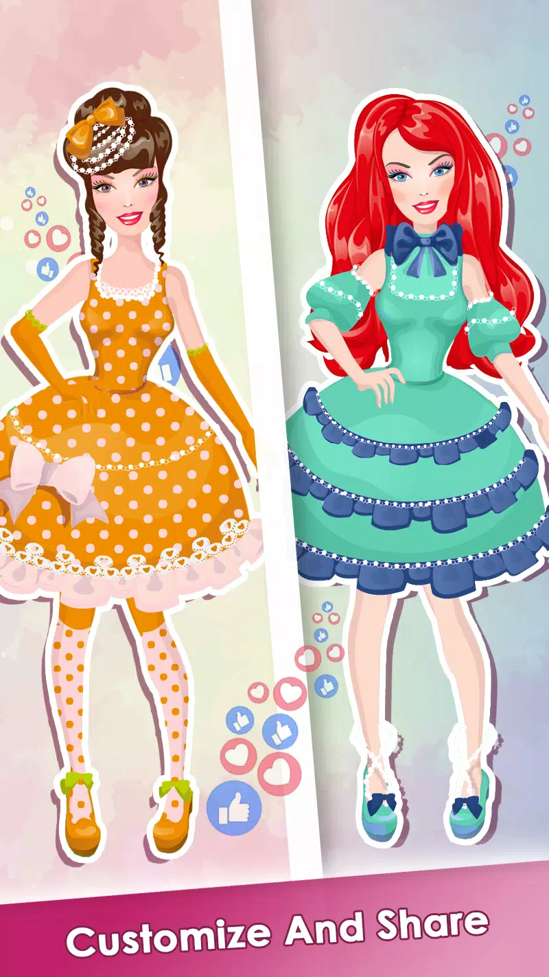 纸娃娃 - 公主时尚装扮日记游戏