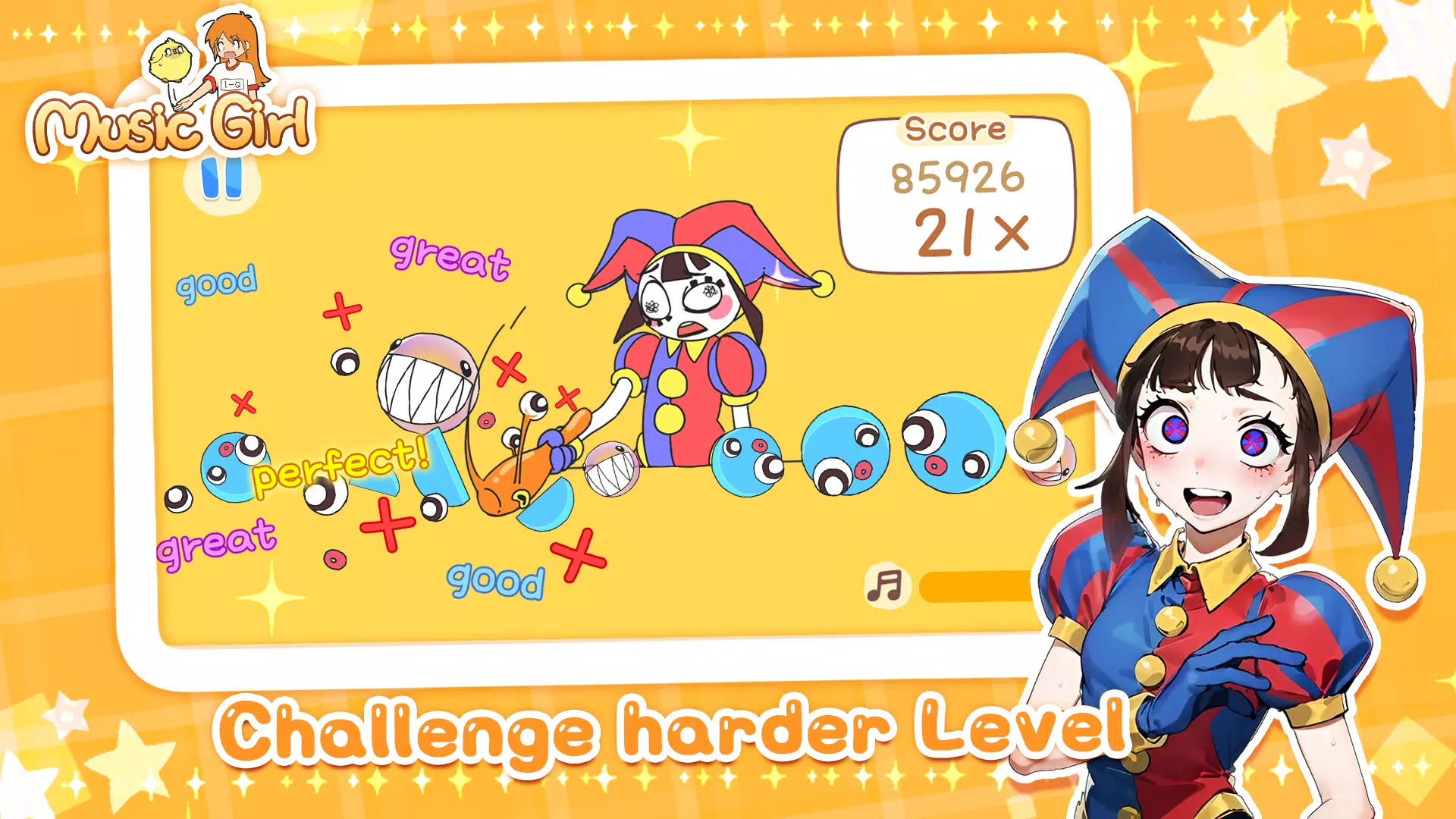 魔法音乐少女节奏游戏