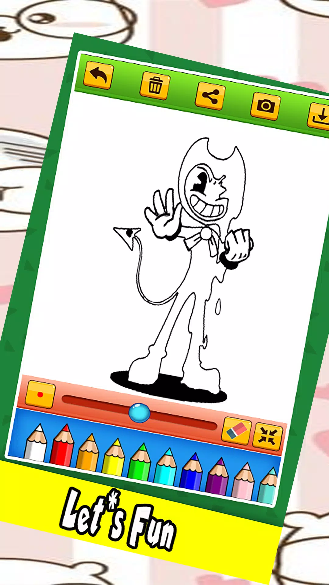 Bandy Book彩色页面