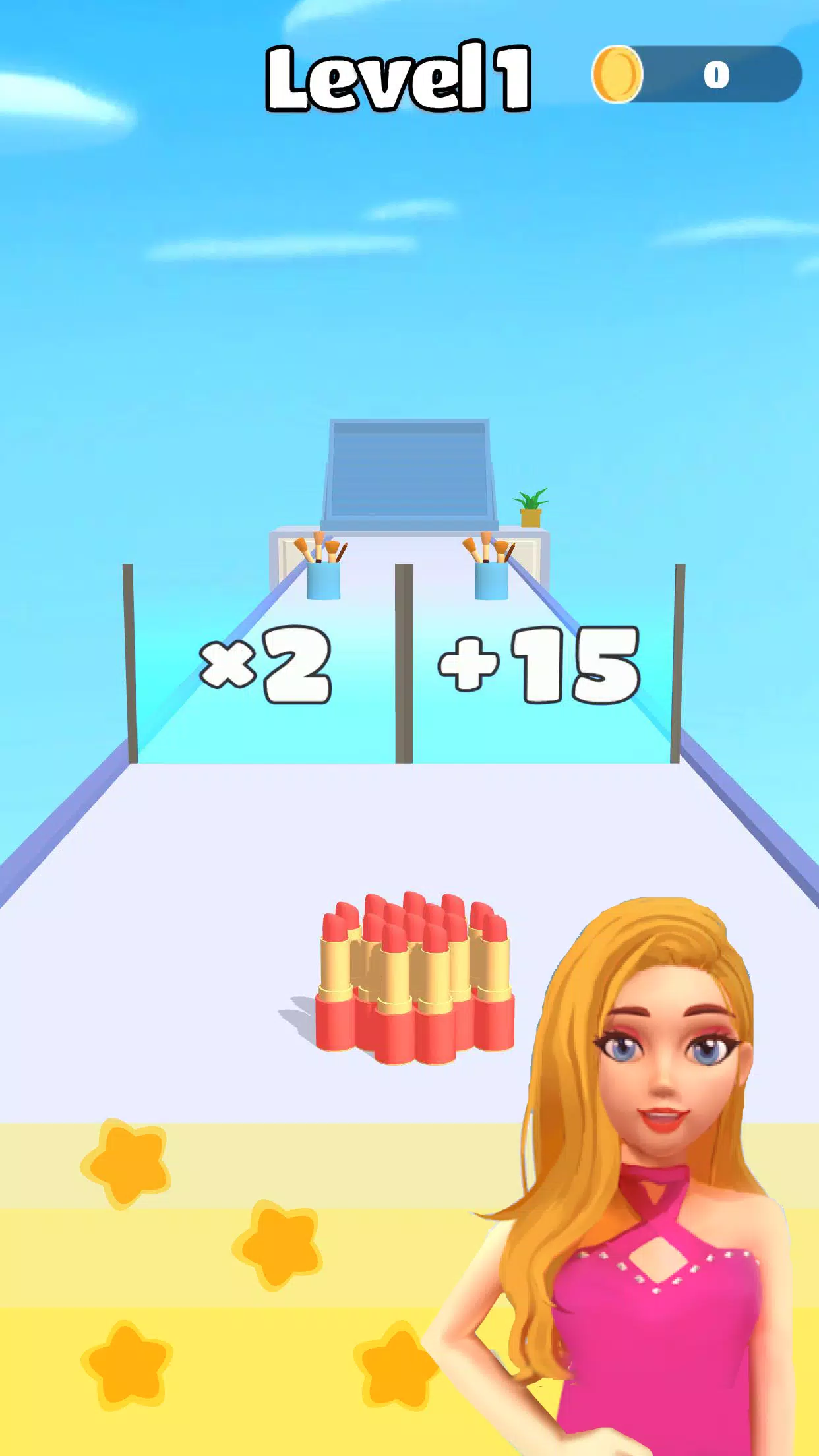 口红跑步 口红跑步