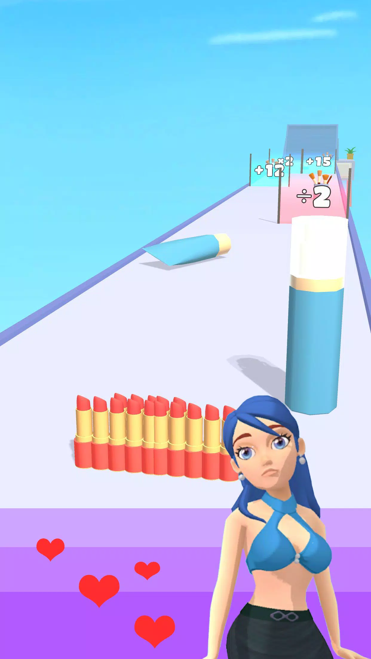 口红跑步 口红跑步