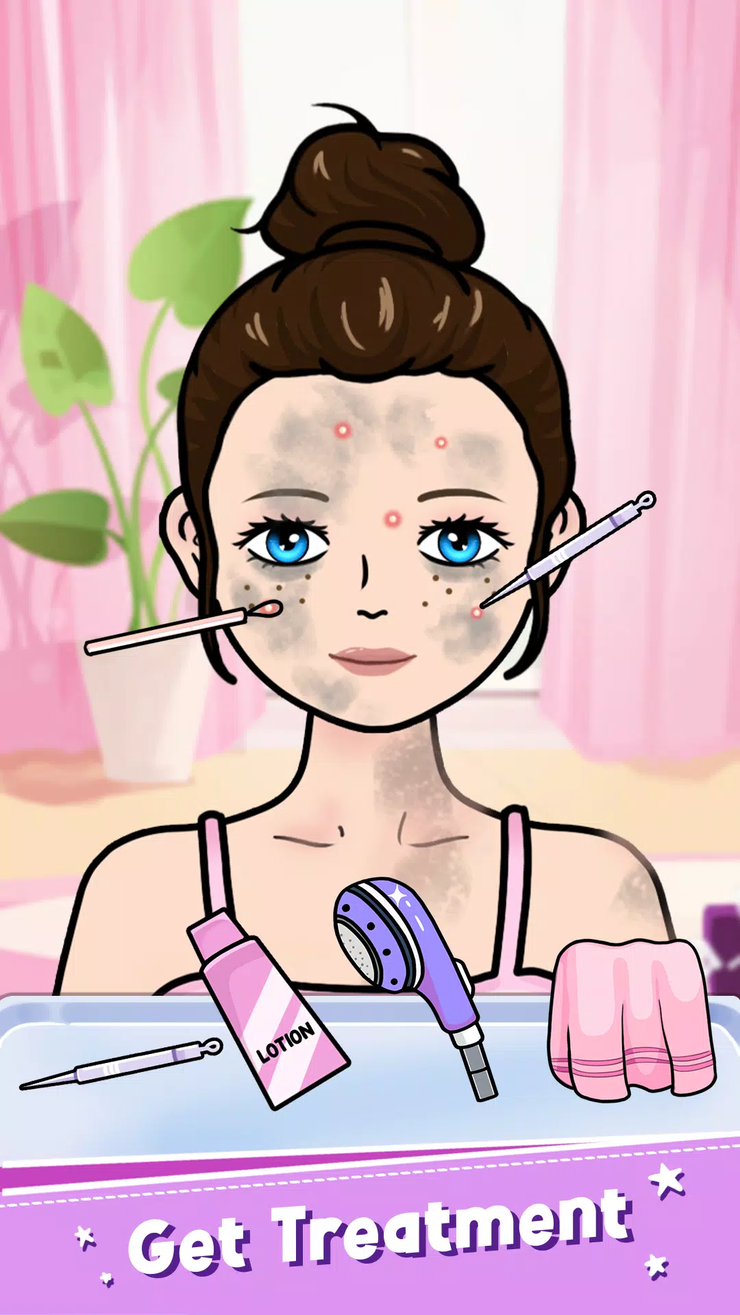 娃娃化妆：打扮ASMR