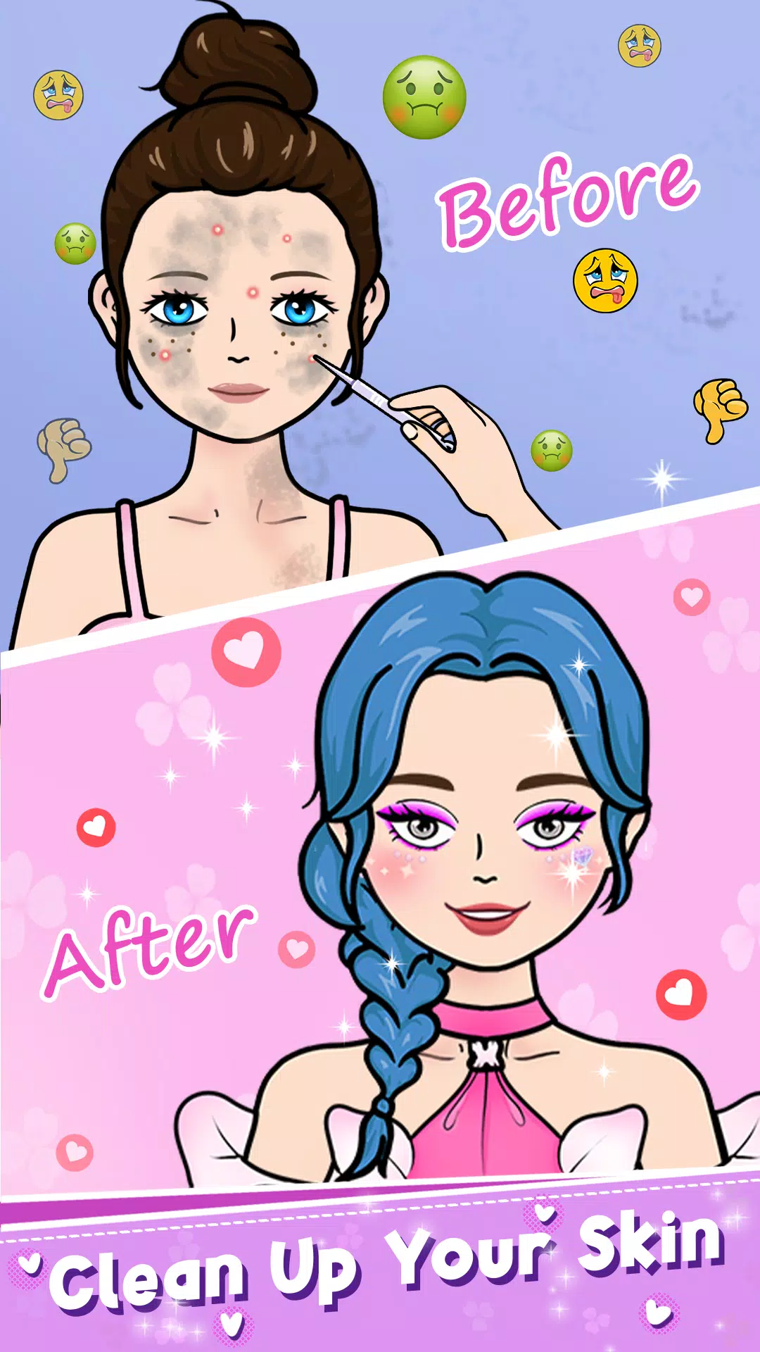 娃娃化妆：打扮ASMR