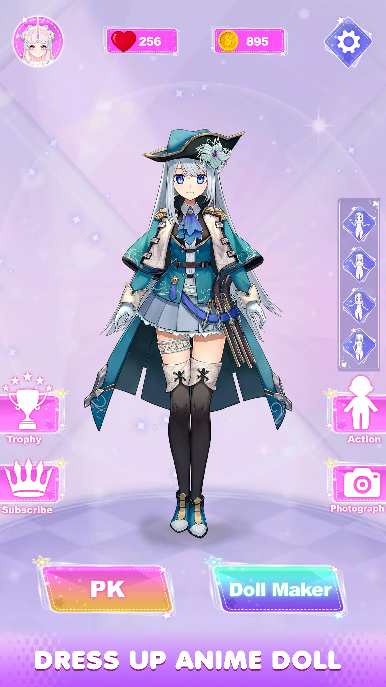 甜娃娃动漫装扮游戏 甜娃娃动漫装扮游戏